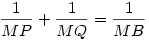 
\frac1{MP}+\frac1{MQ}=\frac1{MB}
