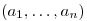 (a_1,\ldots,a_n)