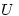 \textsf{U}