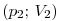 (p_{2};\,V_{2})